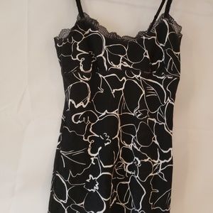 Black & White Lacey Tank